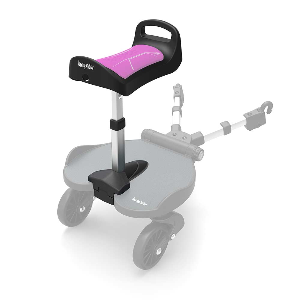 Bumprider Seat+ istuin seisomalaudalle Vaaleanpunainen