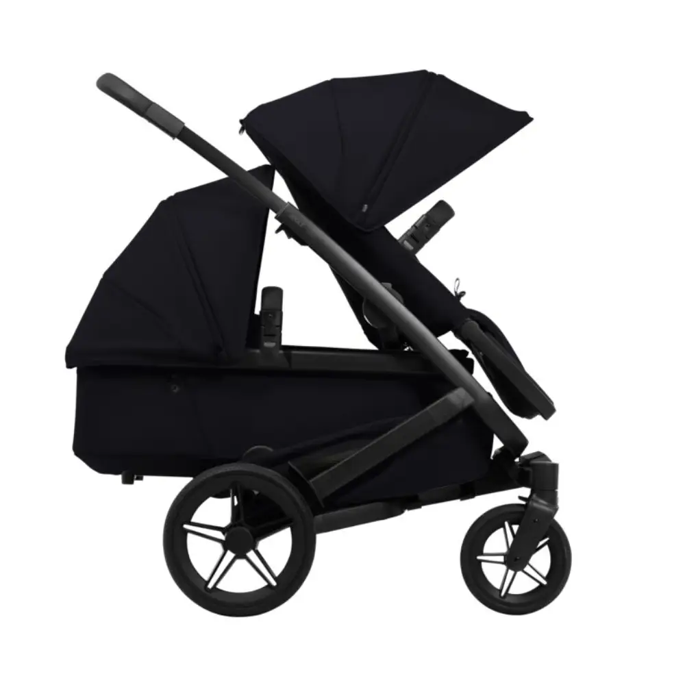 Joolz Geo5 Twin Stroller Duo Space musta