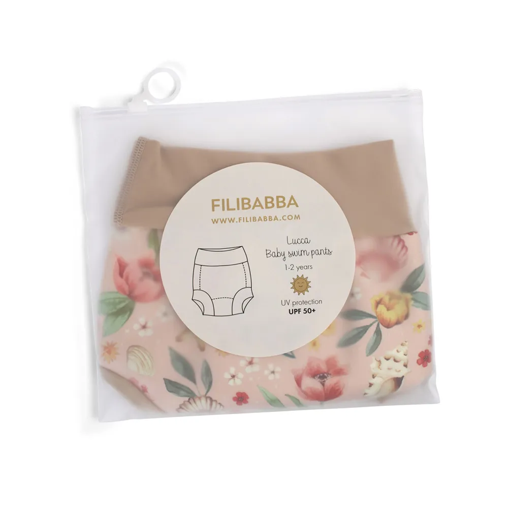 Filibabba Lucca vauvan uimahousut 1-2 vuotta Ocean Blossom