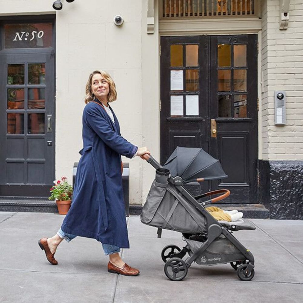 Ergobaby Metro+ DeLuxe matkarattaat Lontoon harmaa