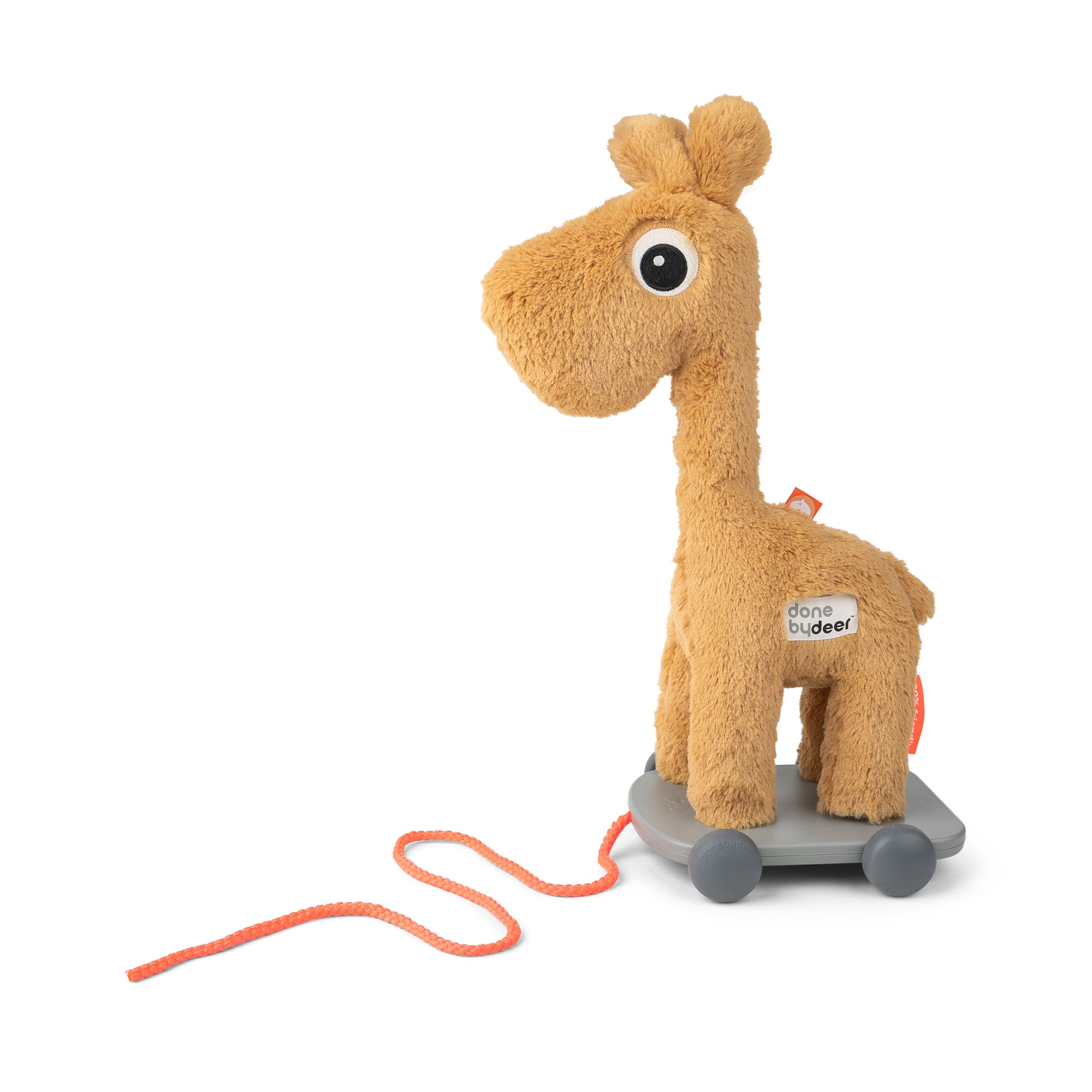 Tehty Deer Dragleksak Raffi Mustard