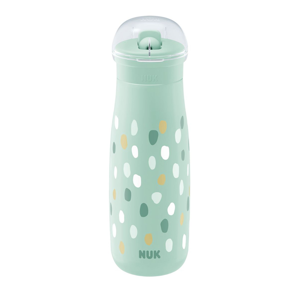 NUK Mini-Me juomapullo - Mint Dots 450 ml