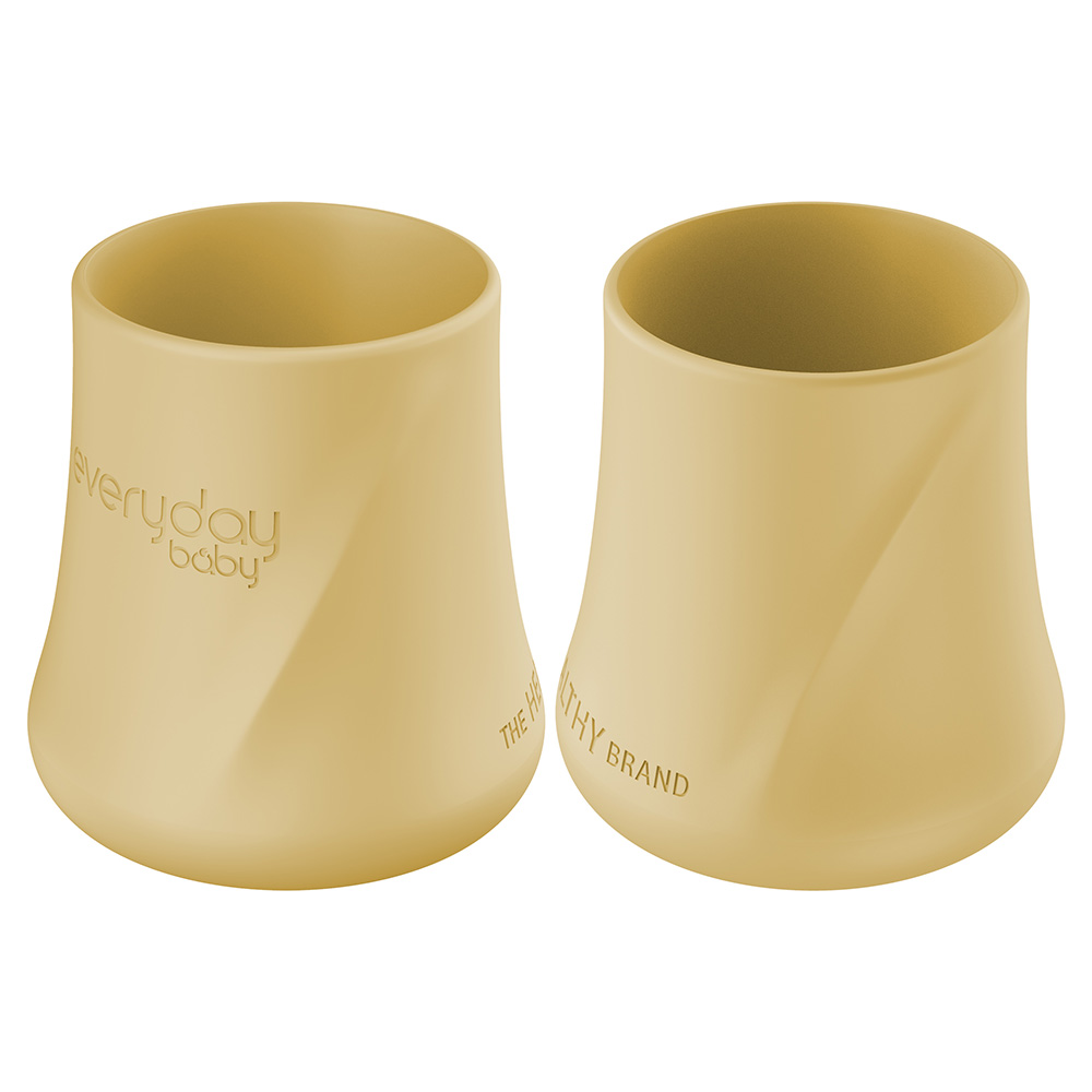 Everyday Baby silikonimuki, 2 kpl, Soft Yellow