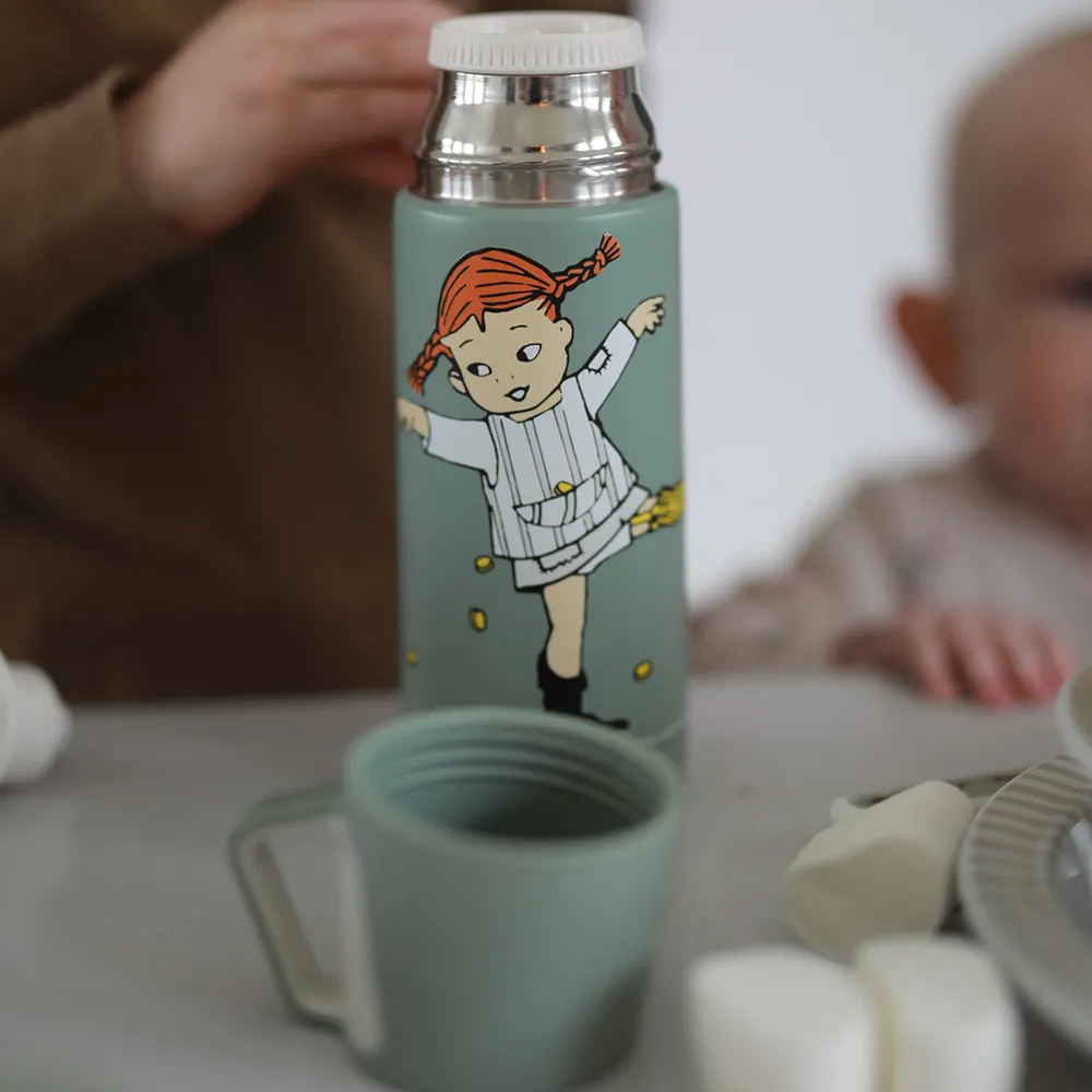 Rätt start Pippi Sirkus termospullo