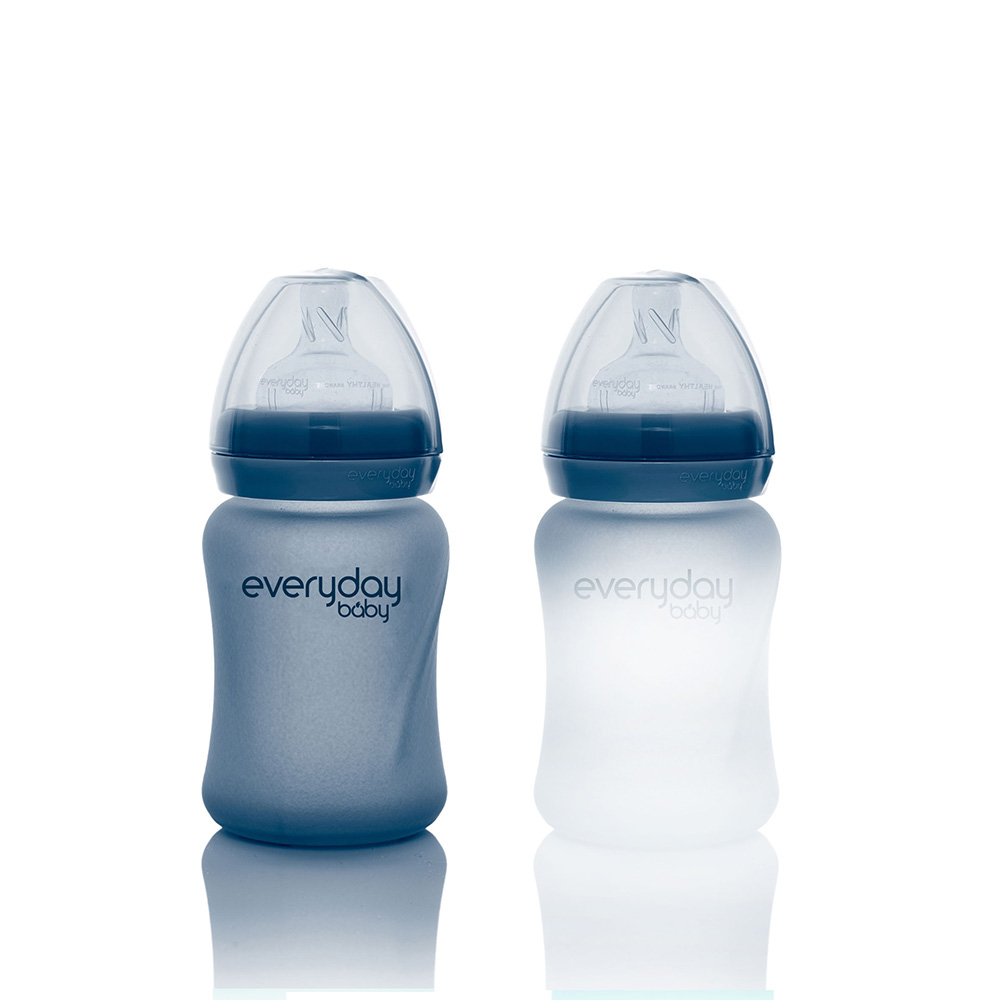 Everyday baby lämpöä tunteva tuttipullo - 150ml Sininen