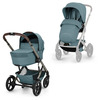 Cybex Talos S Lux TPE, sis. kokoontaitettavan vaunukopan (Stormy Blue)