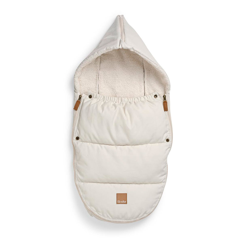 Elodie turvaistuimen kantokoppa Creamy White (kermanvalkoinen)