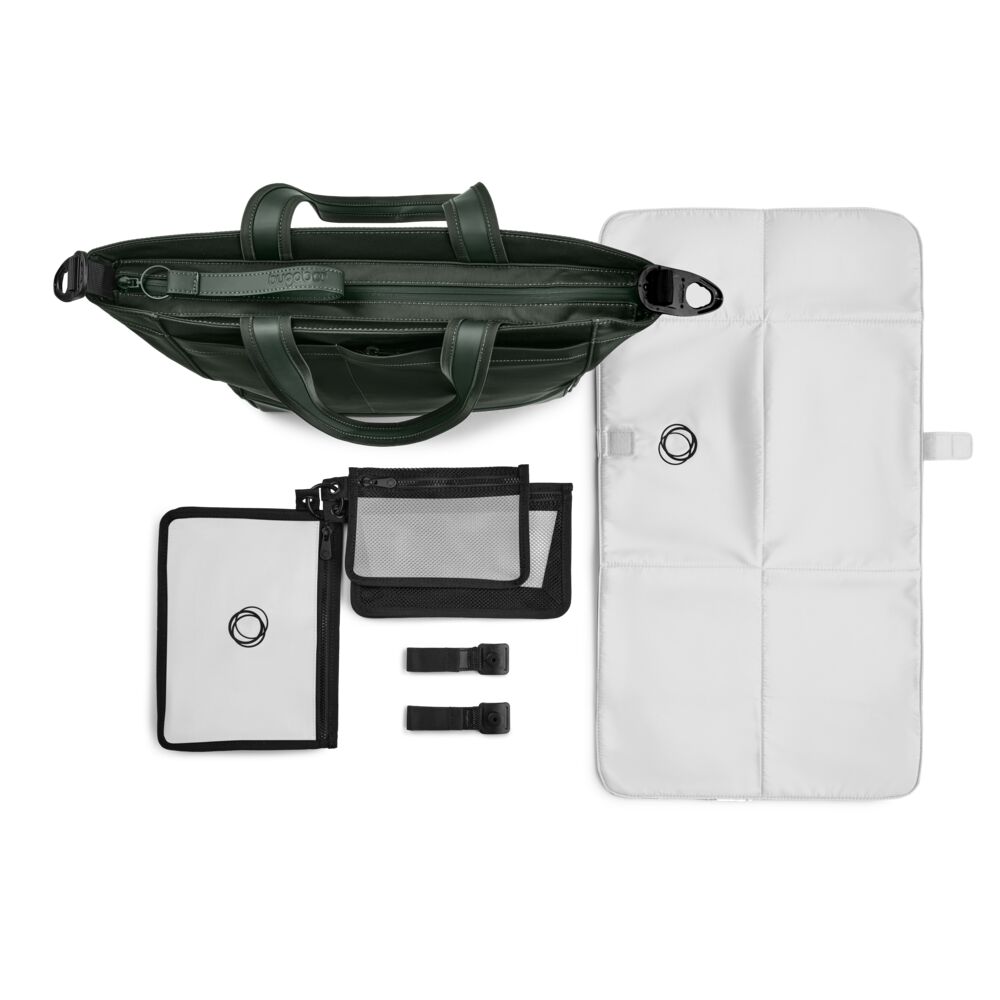 Bugaboo Changing Bag Noir Limited Edition Midnight Green -vaihtolaukku, rajoitettu painos