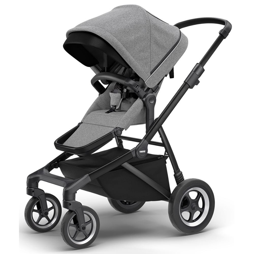 Thule Sleek lastenrattaat Grey Melange/Musta