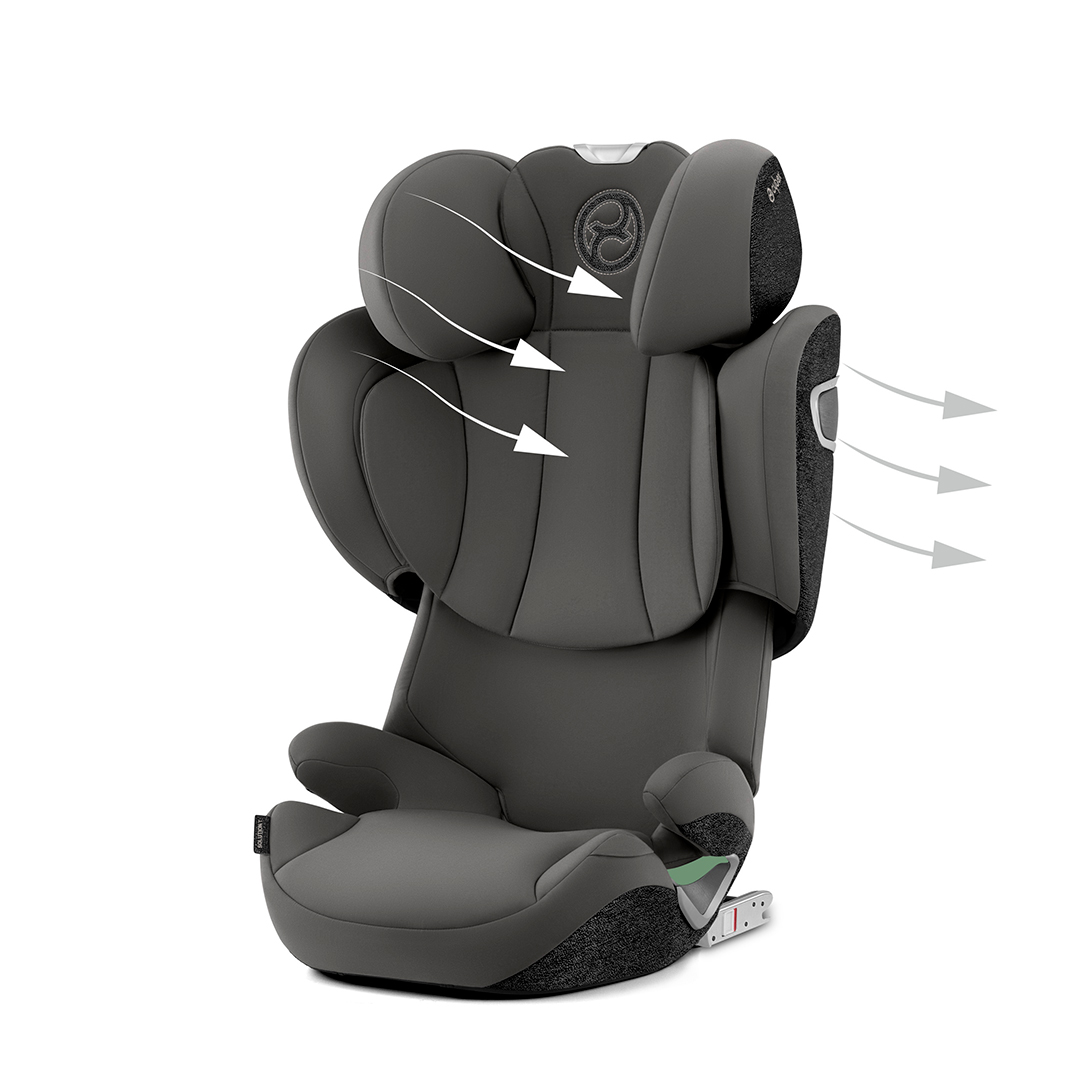Cybex Solution T i-Fix -turvaistuin Mirage Grey (harmaa) 