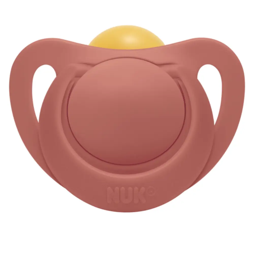 NUK for Nature lateksitutti 18-36 m Red/Cream