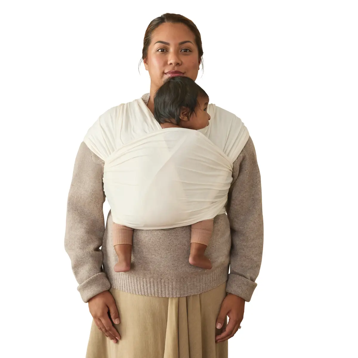 Ergobaby Aura Wrap -vauvan kääre Cream (kerma)