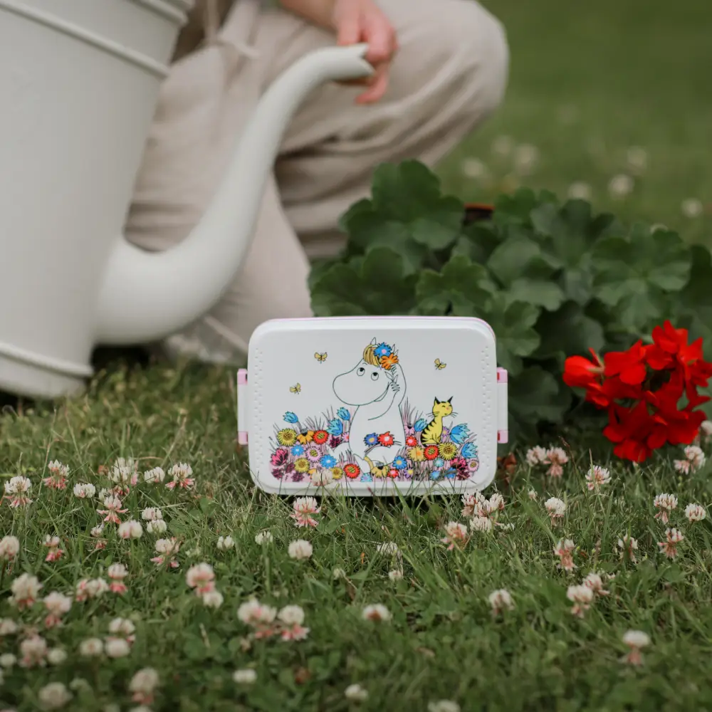 Rätt Start Mumin Äng lounaslaatikko vihreä