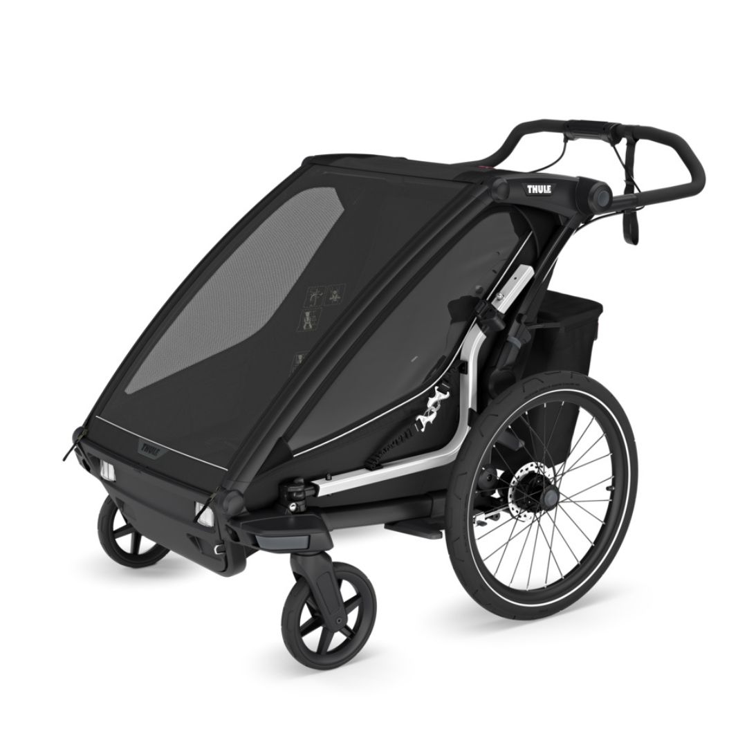Thule Chariot Sport 2 kaksinkertainen musta Gen3