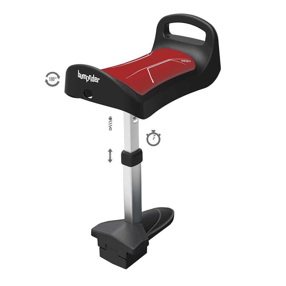 Bumprider Seat+ istuin seisomalaudalle Punainen