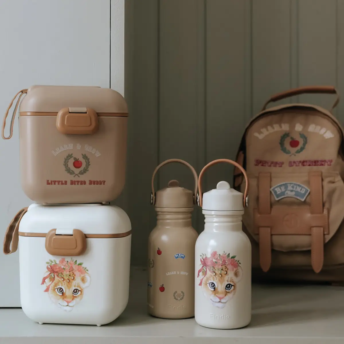 Elodie Details -vesipullo Learn & Grow