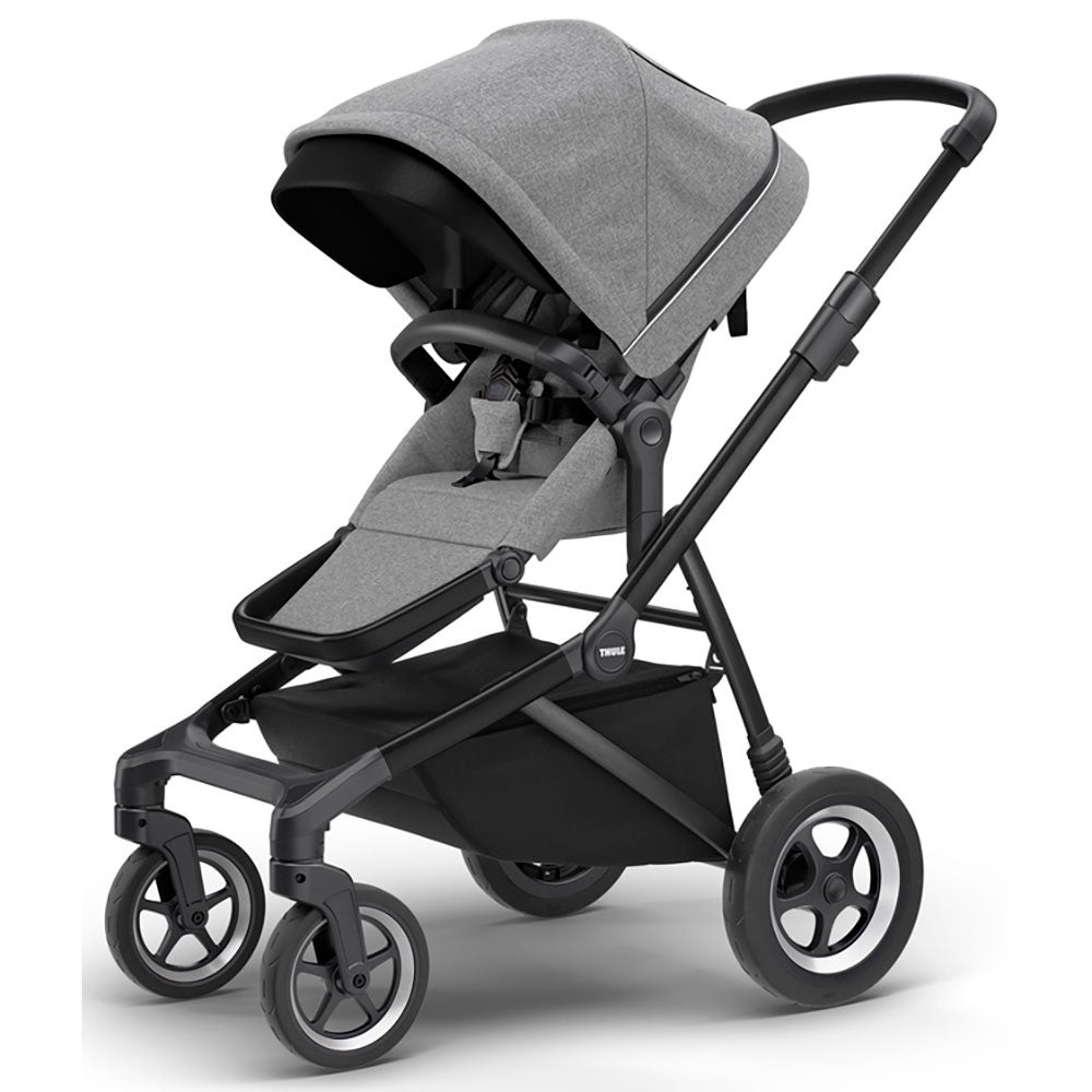 Thule Sleek lastenrattaat Grey Melange/Musta