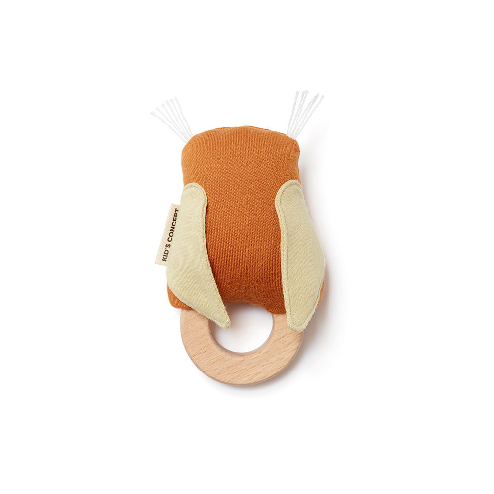 Kids Concept Rattle pöllö ruoste EDVIN