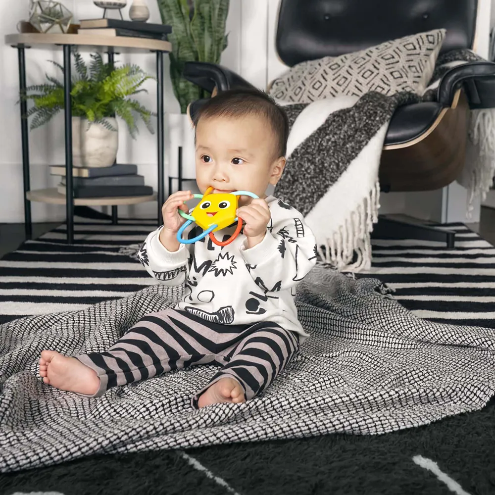 Baby Einstein Soothing Star Teether & Rattle -lelu rauhoittava tähti