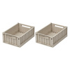 Liewood Weston säilytyslaatikko S 2-pack Sandy 5060