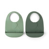 Done by Deer Peekaboo ruokalappu 2 kpl  Elphee Green