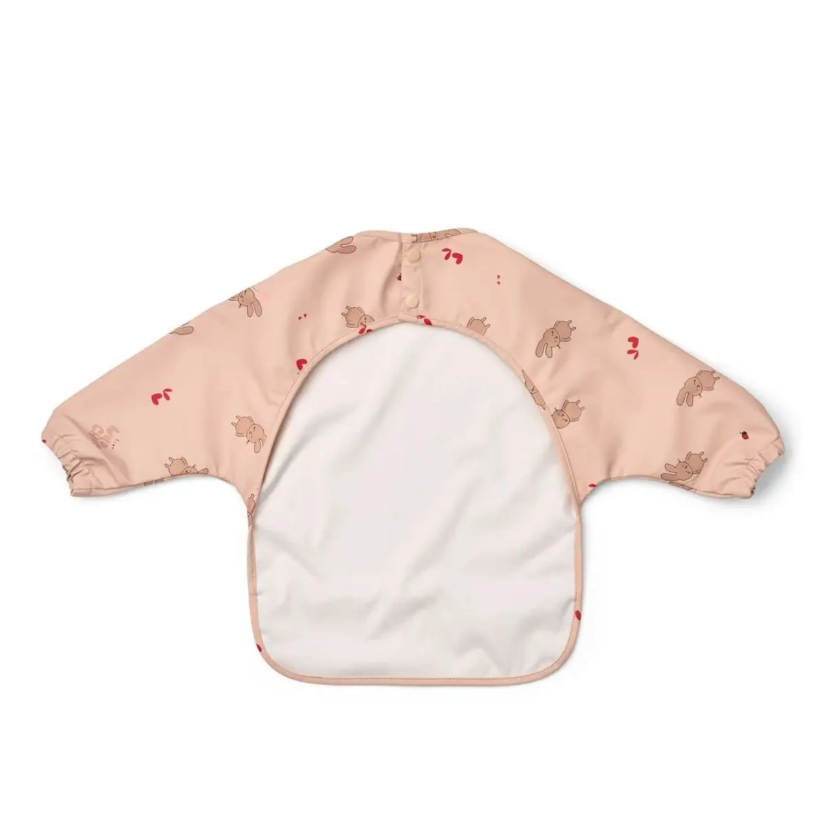 Liewood Merle -kuviollinen ruokalappu Wild Child / Rosey 2875