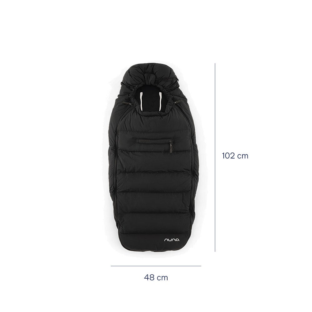 Nuna winter set merino & muffs Caviar