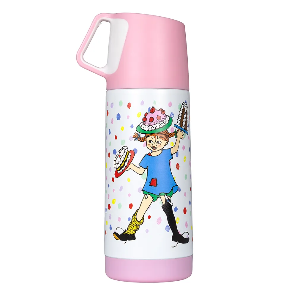 Oikea alku Pippi Syntymäpäivä Termos 350 ml