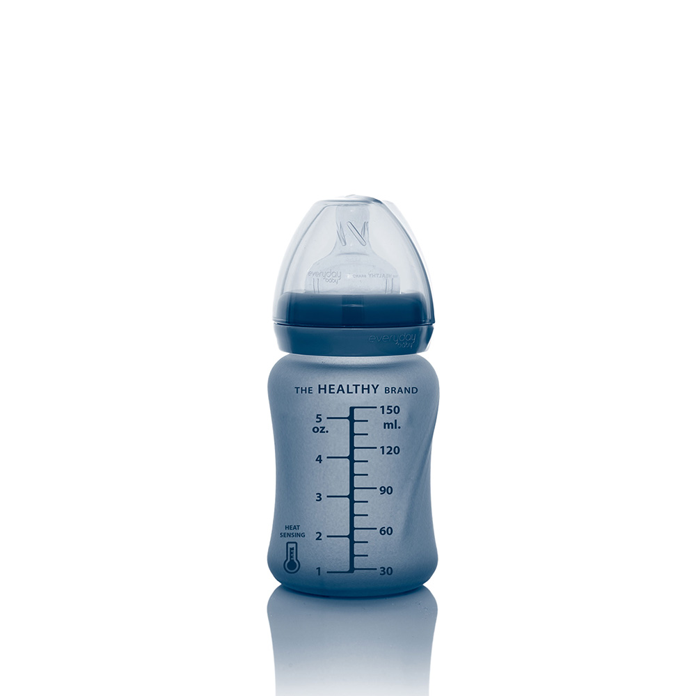 Everyday baby lämpöä tunteva tuttipullo - 150ml Sininen