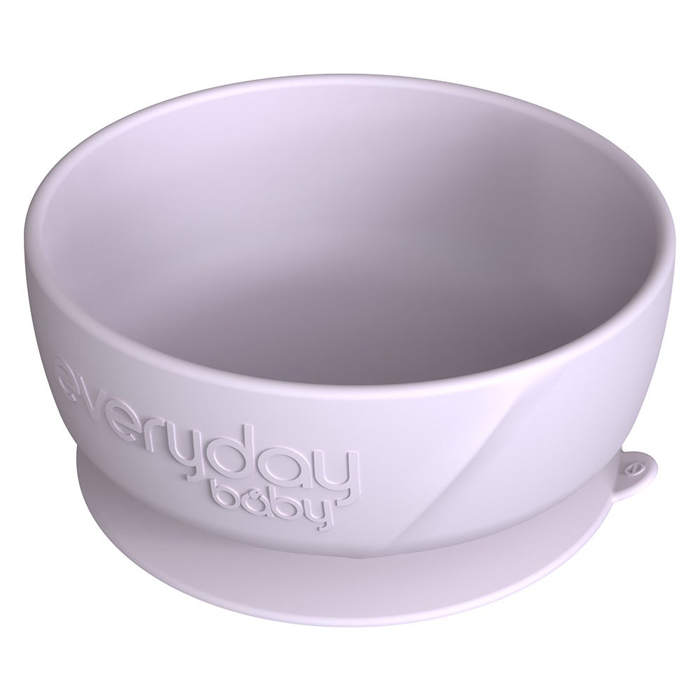 Everyday Baby silikonikulho imukupilla Light Lavender