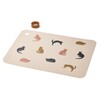 Liewood Jude coaster Meow / Omenankukkasekoitus