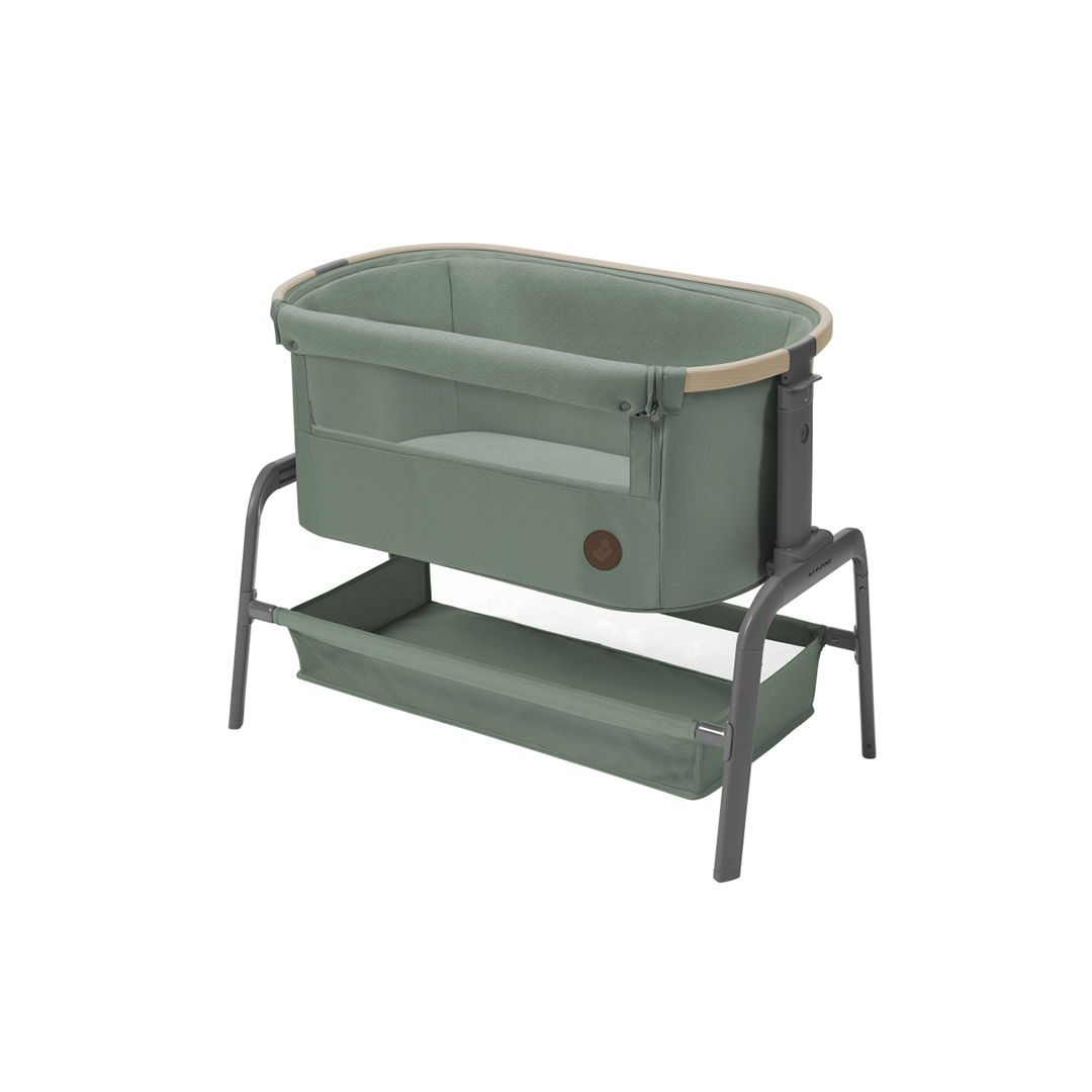 Maxi-Cosi Iora Iora Bedside Side Bed/Travel Bed Beyond Vihreä