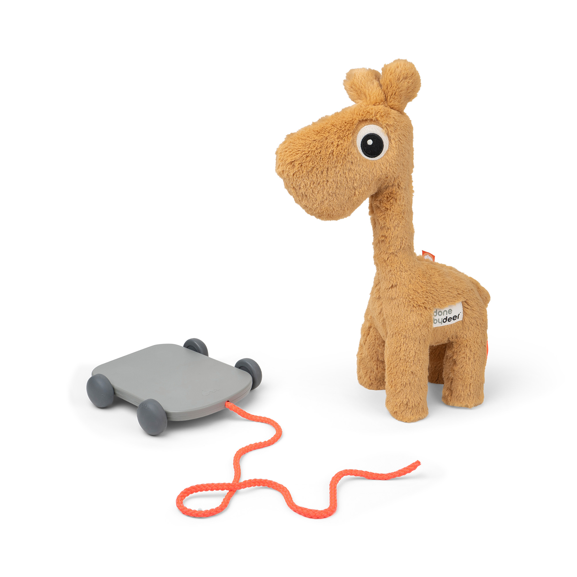 Tehty Deer Dragleksak Raffi Mustard