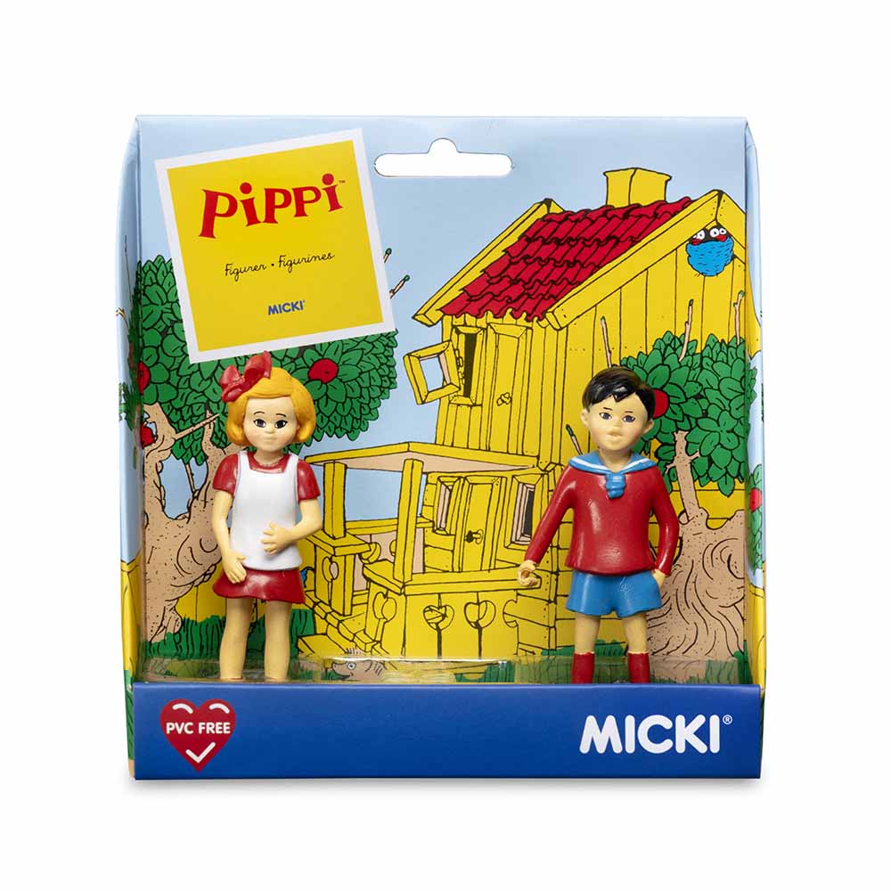 Pippi Tommy & Annika hahmo setti