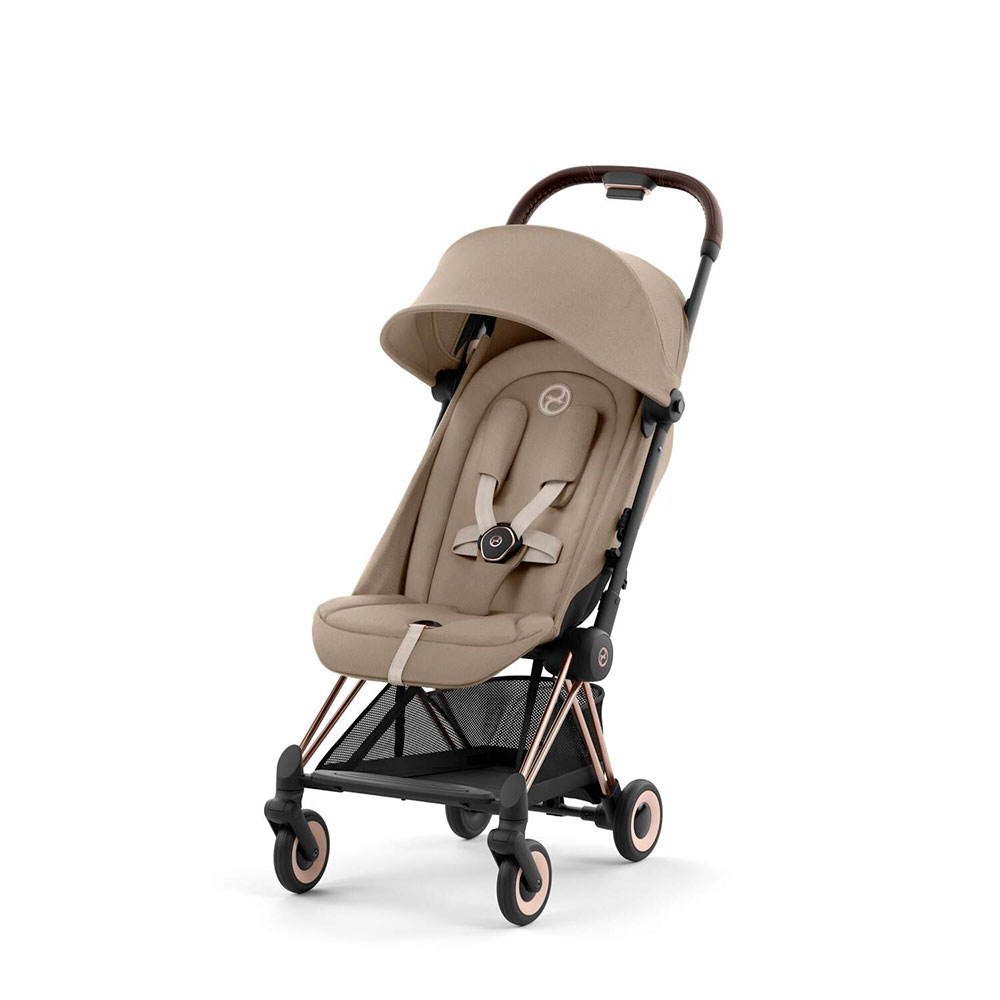 Cybex COYA lastenrattaat Rosegold Cozy Beige 