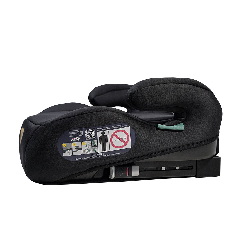 Axkid Mate 2 istuinkoroke isofix-istuimella Shell Musta