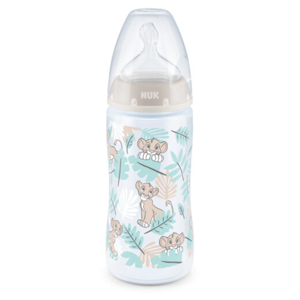 NUK First Choice+ lämpötilapullo PP 300ml Leijonakuningas (Lion King)