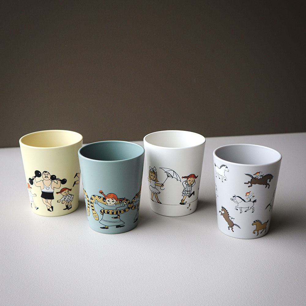 Rätt Start Pippi Cirkus Tumbler muki vihreä