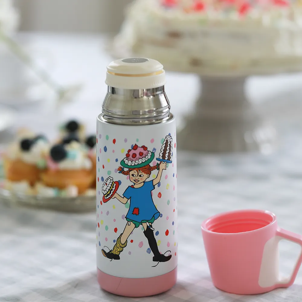 Oikea alku Pippi Syntymäpäivä Termos 350 ml