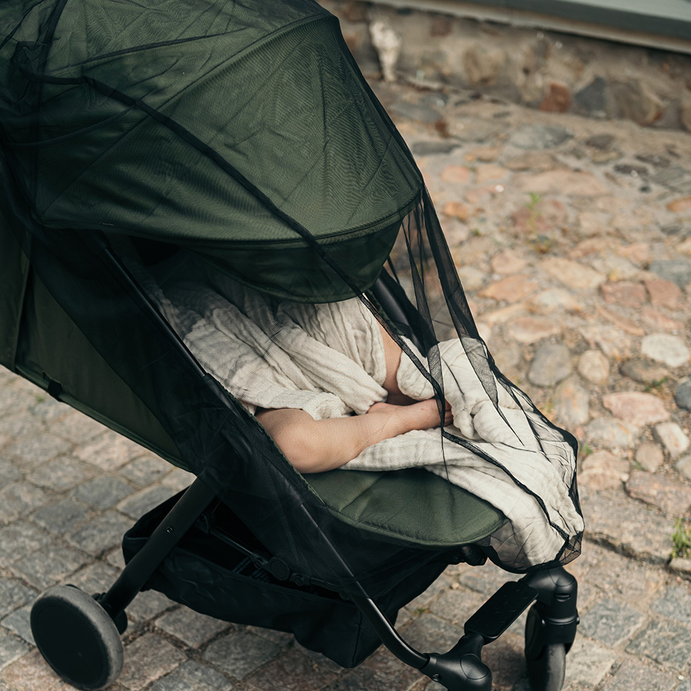Elodie Mosquito Net -Brilliant Black