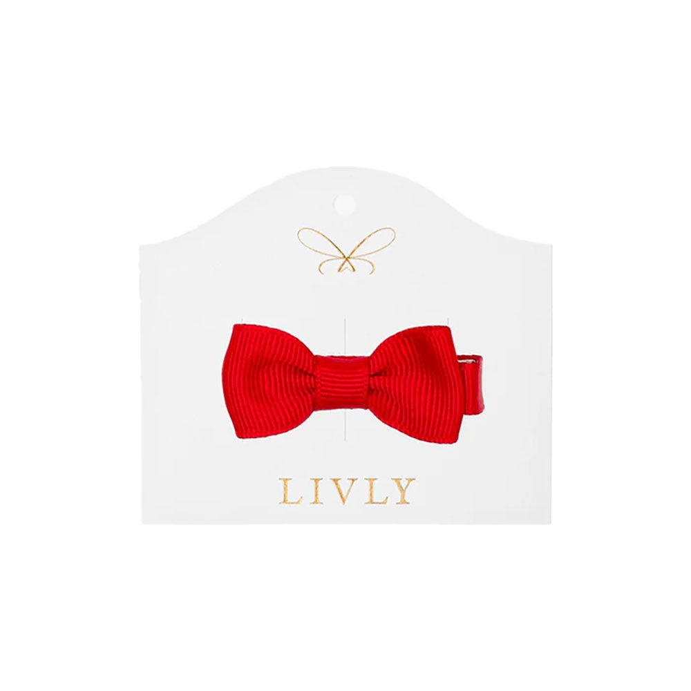 Livly Small Bow Red