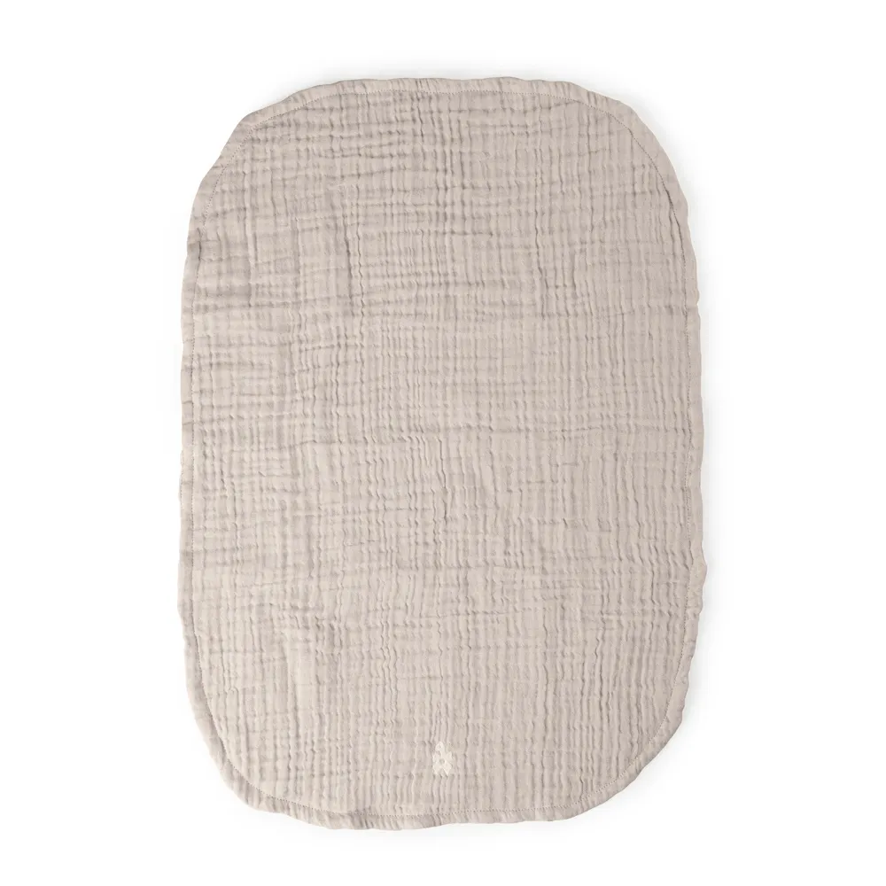 Sebra hoitoalusta 2 kpl musliinia beige