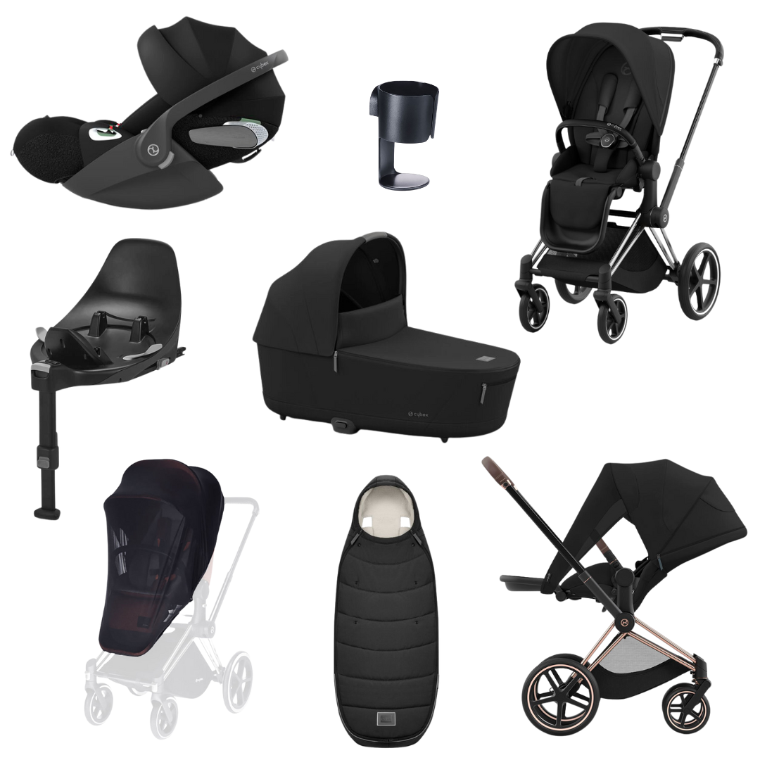 Cybex Priam niputtaa matkajärjestelmän lisävarusteita
