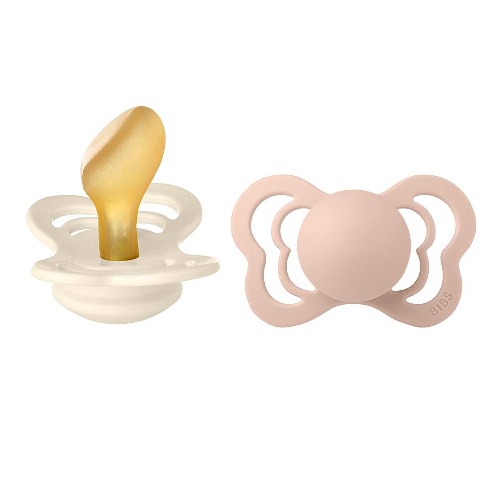 BIBS nukke Couture 2-pack Ivory/Blush 6-18 kuukautta