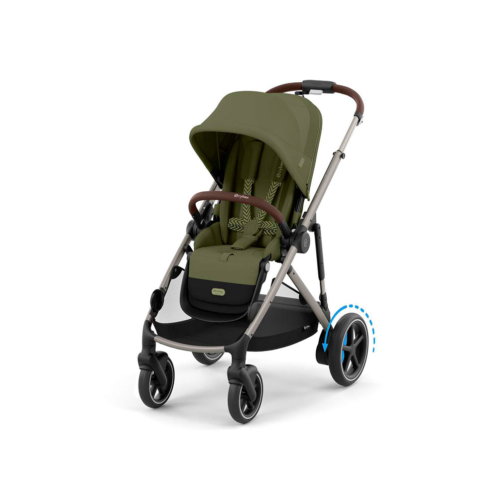 Cybex eGAZELLE S lastenrattaat Moss Green