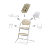 Cybex LEMO syöttötuoli 4in1 Sand Valkoinen 