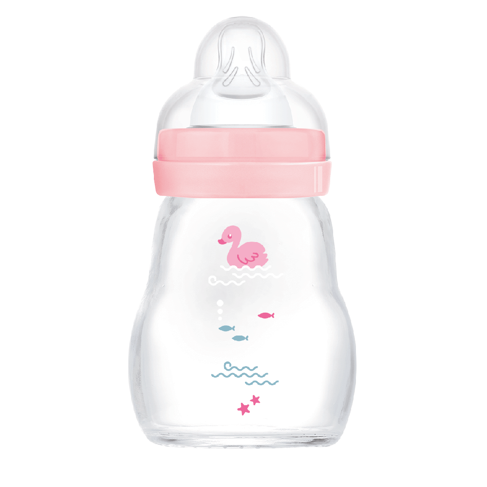 MAM Feel Good Lasipullo 170 ml Sekoitettu väri 1kpl