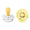 BIBS pöytäliina Boheme 2-pack 0-6m White/Sunshine (valkoinen/auringonpaiste)