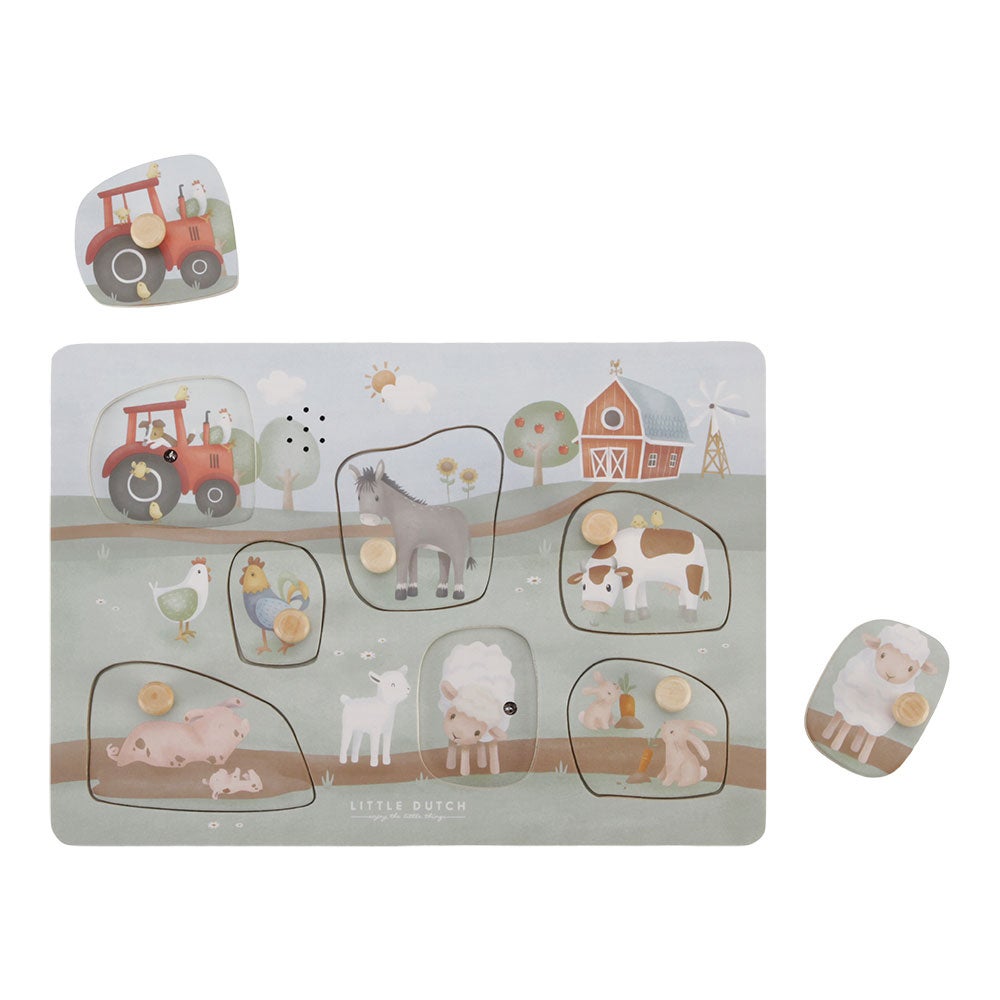 Little Dutch Puisinen Äänipalapeli – Little Farm