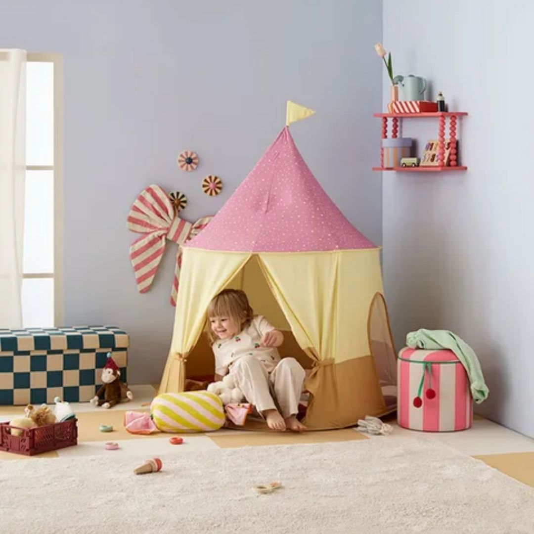 Kids Concept Teltta sirkus pinkki